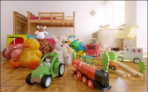 儿童玩具3D模型合集 Evermotion – Archmodels vol. 69 (FBX)