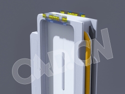 C4D智慧城市未来城市舱门模型