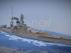 日本战列舰土佐号战列舰军舰tosa