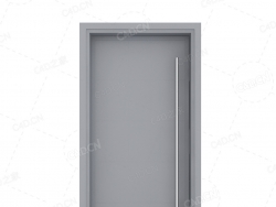 封闭雕刻线烤漆门酒店办公室门会议室门办公室门单开门长把手门长拉手平开门