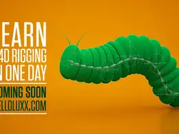 C4D绑定全面入门基础教程 Helloluxx Learn Cinema 4D Rigging In One Day