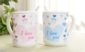 创意1314情侣杯子