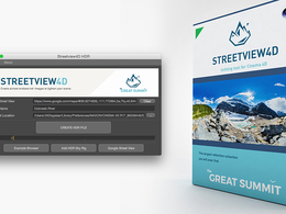 C4D谷歌街景图全景环境制作插件 TGS Streetview4D v1.2 For Cinema 4D Win/Mac