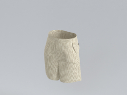 服饰模型：短裤