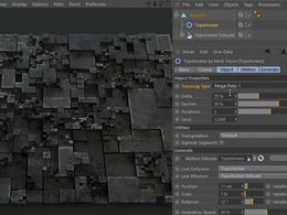 C4D面片控制插件 Topoformer 0.50