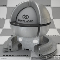 vray for c4d材质：Metal Scratches 001