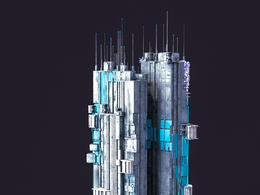 未来科幻赛博朋克高层建筑future architecture-40