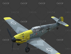 二战战机帝国之鹰—梅塞施密特 Messerschmitt Bf-109