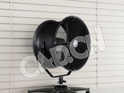 C4D旋转风机 涡轮风机模型 turbo wind machine