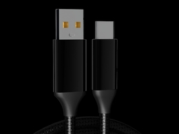 USB数据线C4D渲染模型