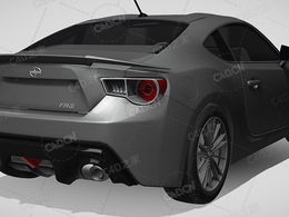 丰田旗下汽车FR-2014款C4D汽车模型下载