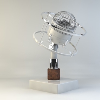 麦克风（话筒）C4D模型 Microphone 3D MODEL