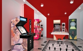 娱乐游戏设施3D模型（台球厅/游戏厅）Evermotion – Archmodels vol 47