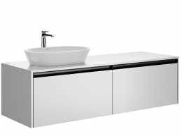 Ketho 壁挂式单盆浴室柜洗漱台3D模型素材下载Ketho 2 Single Wall Vanity Unit by Dur