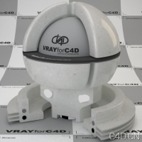 vray for c4d材质：Corian Arctic 001