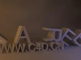 C4D文字掉落碰撞动画工程 Text varebux intro