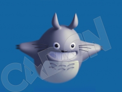 C4D卡通动漫角色龙猫模型