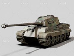 德国二战虎式重型坦克 Panzerkampfwagen VI Ausf