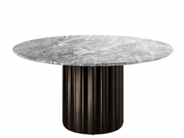 多利安圆形餐桌餐厅家具3D模型素材下载Dorian Round Table by Bonaldo