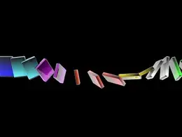 C4D方块旋转对齐动画工程文件 collido step