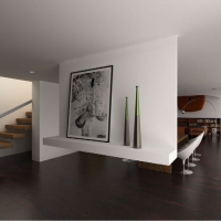 C4D室内模型：休闲空间C4D模型 Leisure space 3D model