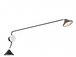 Seyvaa圆锥双头壁灯3D模型素材下载Conic Duo Wall Lamp by Seyvaa