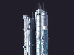 未来科幻赛博朋克高层建筑future architecture-88
