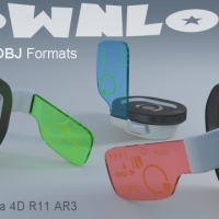 战斗力探测器视听模型 Download - DBZ Scouter Model