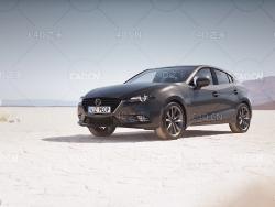 未知品牌家用轿车C4D模型 car