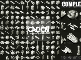 211个科幻元素3d模型（.obj格式）Science fiction elements