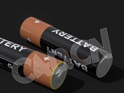 C4D电池模型 Battery 3d model