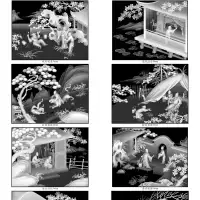 24孝高清灰度图(BMP)