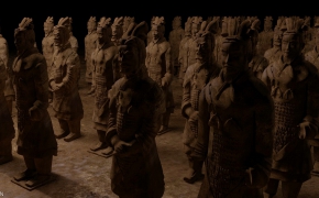 秦始皇兵马俑雕塑群C4D模型 Terracotta Warriors
