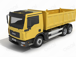 自卸车 工程车C4D模型 Engineering vehicles 3D model