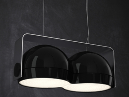 室内灯具模型：连体球形吊灯