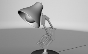 台灯C4D模型 Luxo junior