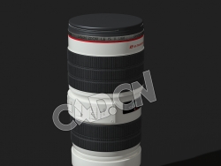 C4D佳能EF 70- 200mm长焦镜头模型 Lens Canon EF 70- 200mm