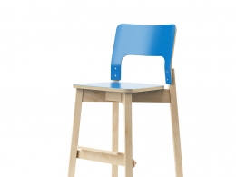S293H椅子现代餐椅3D模型素材下载S 293 H Chair by Balzar Beskow