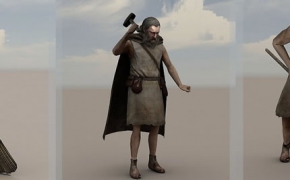 乞丐NPC模型 DEXSOFT-GAMES: Beggar NPC Character Bundle by Sebastian Barz