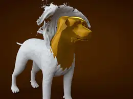 C4D撕裂衣服动画工程