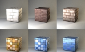 Vray4C4d Materials Pack – Tiles for walls and floors