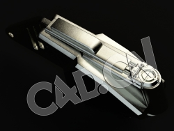 C4D科幻飞行器机械零件模型 Spaceship Kit Mechanical parts-19