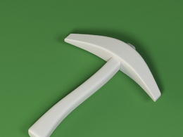 低面卡通冰镐图标模型Ice Pick