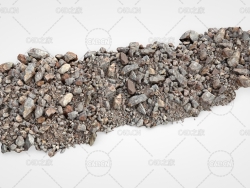 乱石滩 Stone beach 3d model