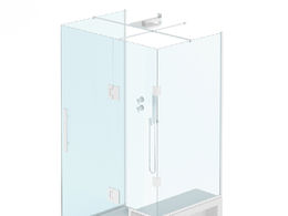 带鞋柜的浴室淋浴房C4D模型