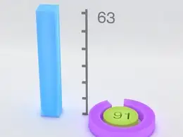C4D数据图表生长动画 柱状图生长动画 Info graphs