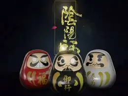 阴阳师达摩建模制作