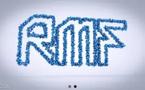 C4D方块旋涡动画形成文字的视频教程Vortex Text Reveal