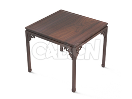 明清风格新方桌餐桌四方茶桌中式古典家具