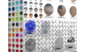 C4D:500多个纹理贴图材质包The Pixel Lab Material Pack